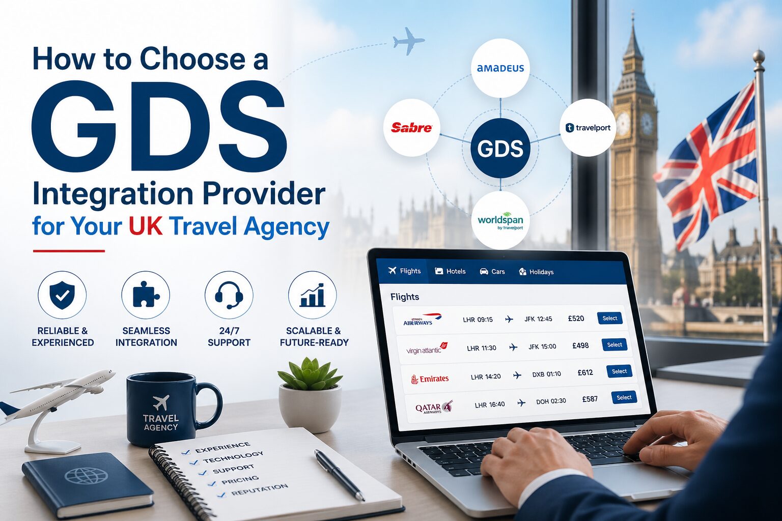 How to Choose a GDS Integration Provider for Your UK Travel Agency
