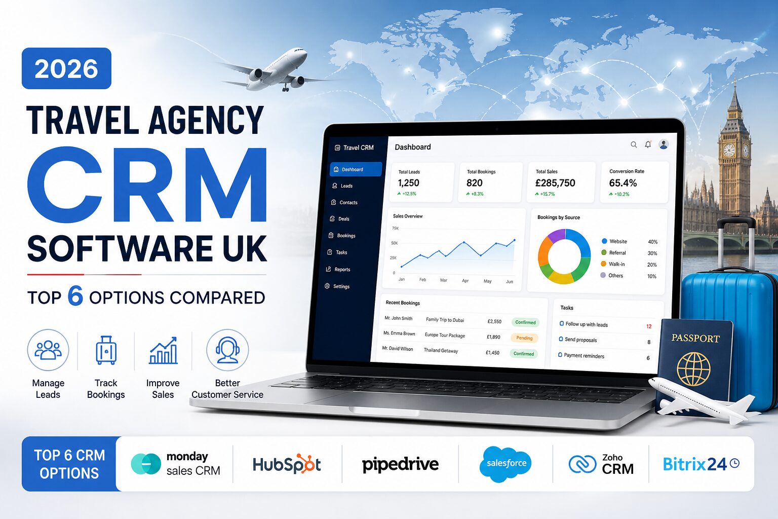 travel agency CRM UK