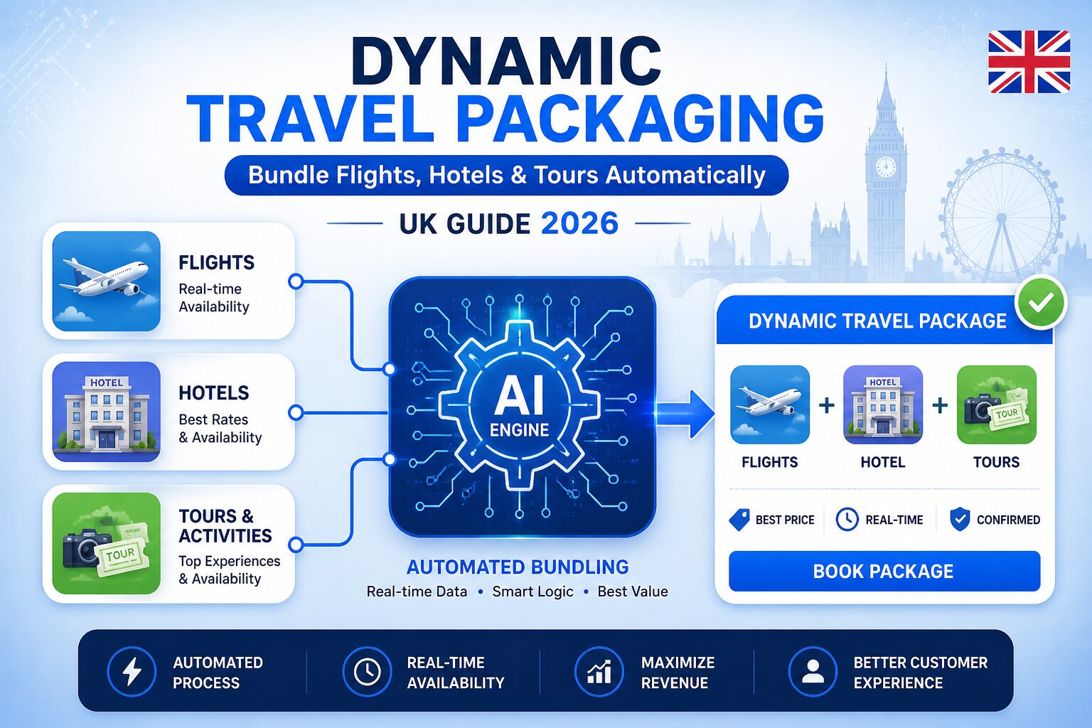 https://softcloudtec.com/dynamic-packaging-how-to-bundle-flights-hotels-tours-automatically-uk-guide-2026/ please check this post i need to create featured image this post 600x400