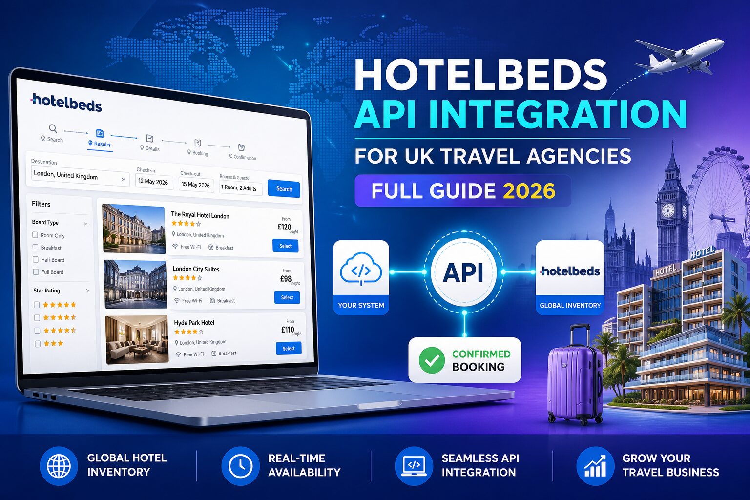 Hotelbeds API integration